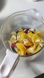 Make Orange apple tea step 2