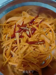 Make Carrot with beef step 1
