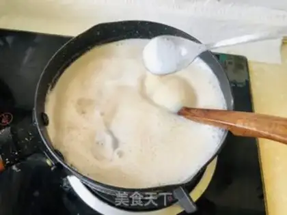 Make Real Mongolian milk tea step 4