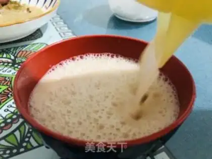 Make Real Mongolian milk tea step 5