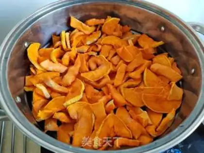 Make Pumpkin dry step 5