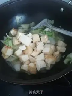 Make Big cabbage tofu step 11