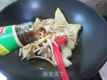 Make Sour chicken and egg dumplings step 5