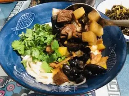 Make Red beef noodles step 7