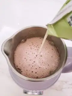 Make Green bean sand cow milk step 4