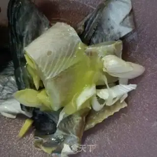 Make Steamed cabbage eel dry step 4