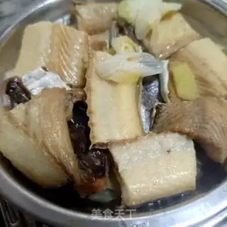Make Steamed cabbage eel dry step 7