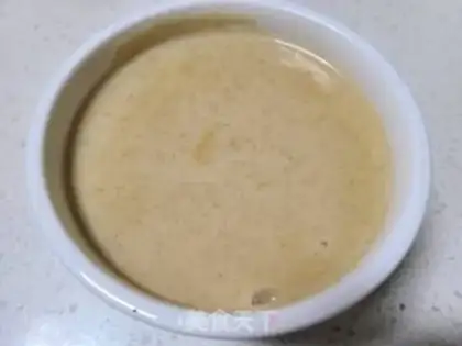 Make Little rice sesame paste step 5