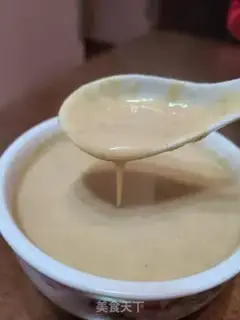 Make Little rice sesame paste step 7