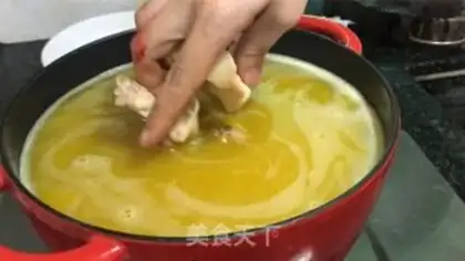 Make Gold soup chicken step 8