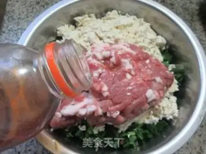Make A tofu dumpling step 6