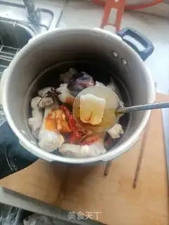 Make Spicy sheep hoof step 7