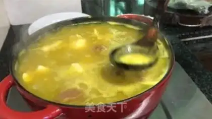 Make Gold soup chicken step 9