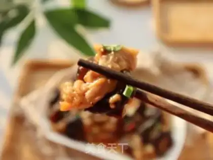 Make A wide-range mushroom steam chicken step 10