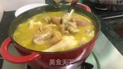 Make Gold soup chicken step 11