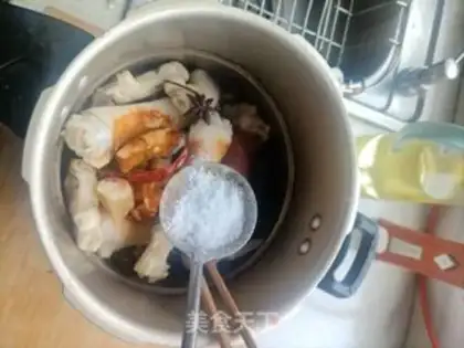 Make Spicy sheep hoof step 10