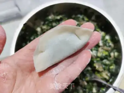 Make Pork dumplings step 4