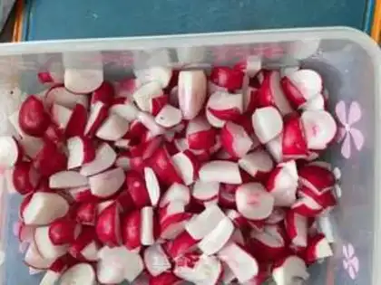 Make Pickle cherry carrots step 2