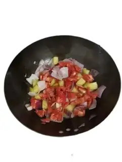 Make Tomato fat cow step 2