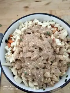 Make Beef pickle dumplings step 5