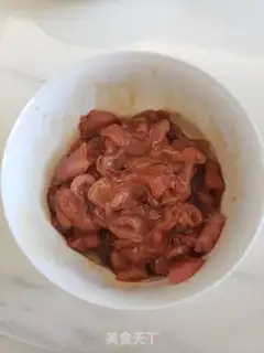 Make Mushroom fried meat step 1