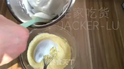 Make Light cream early cake step 7