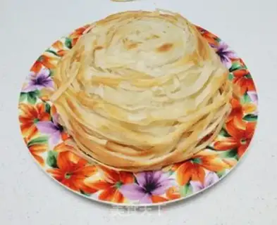 Make Straw hat pie step 11
