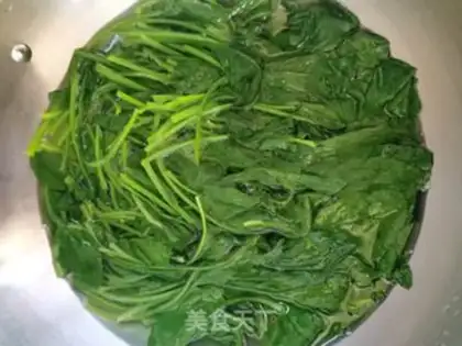Make Spinach tofuballs step 5