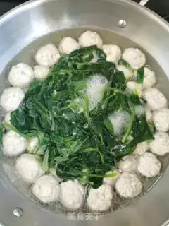 Make Spinach tofuballs step 6