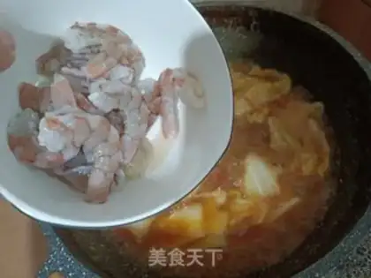 Make The eggplant doll, the shrimp step 7