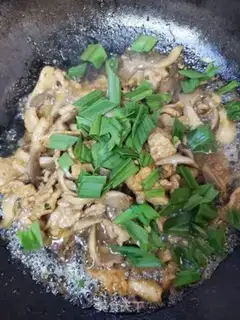 Make Mushroom fried meat step 6