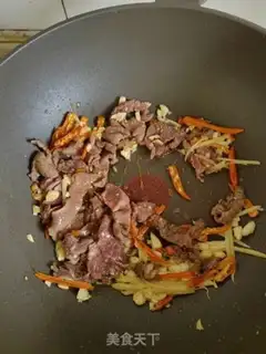 Make Scrambled beef step 5
