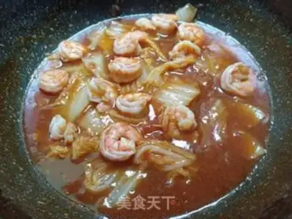 Make The eggplant doll, the shrimp step 9