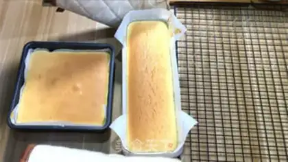 Make Light cream early cake step 16