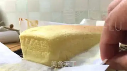 Make Light cream early cake step 17