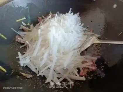 Make Beef with radish step 5