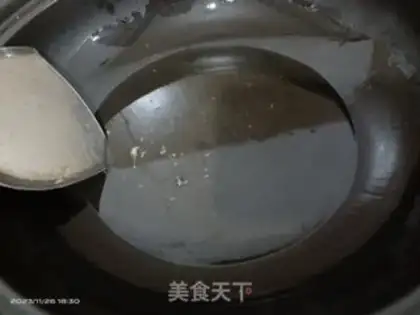 Make The golden mushroom fans skating meat step 9