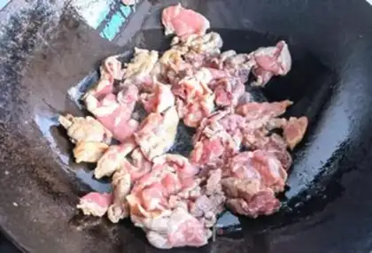 Make Beef pan step 2