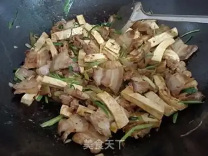Make Five-flower fried tofu pies step 7