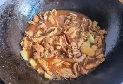 Make Beef pan step 5