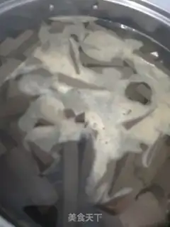 Make Spicy lamb blood step 1