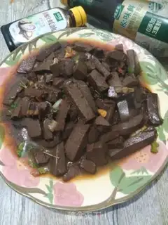 Make Spicy lamb blood step 11
