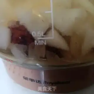 Make Snow Lotus Rainbow Pear soup step 8