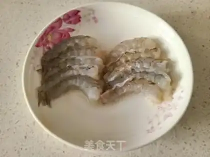 Make Shrimp in green step 3