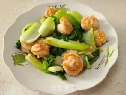Make Shrimp in green step 7