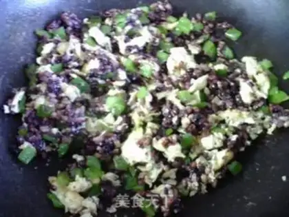 Make Pyramid eggs for five colors of raw rice step 8