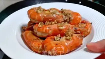Make Garlic butter shrimp step 9