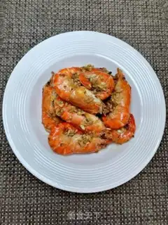 Make Garlic butter shrimp step 10