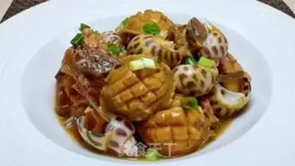 Make Frozen abalone chicken step 16