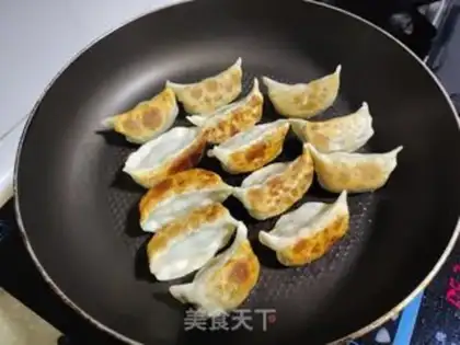 Make Fried dumplings step 7
